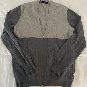 Paul SmithMen's Gray Cardigan Sweater